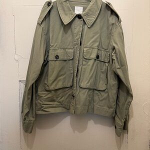 H&M Khaki Utility Jacket
